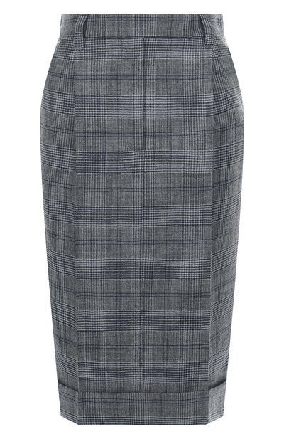 Женская шерстяная юбка BRUNELLO CUCINELLI, арт. MP522G3842