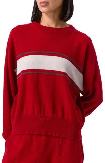 Пуловер из шерсти и кашемира BRUNELLO CUCINELLI, арт. M16194600, фото 3