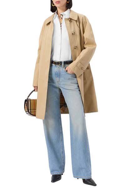 Хлопковая рубашка BURBERRY, арт. 8111217, фото 2