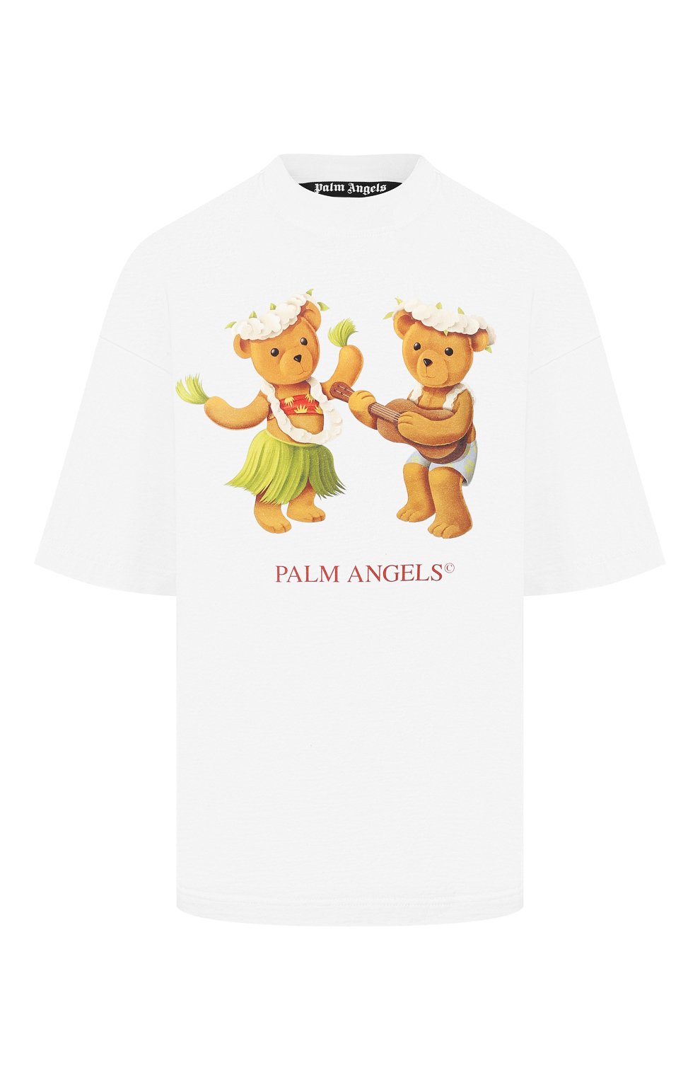 Хлопковая футболка PALM ANGELS, арт. PWAA017S20JER0070160, фото 1