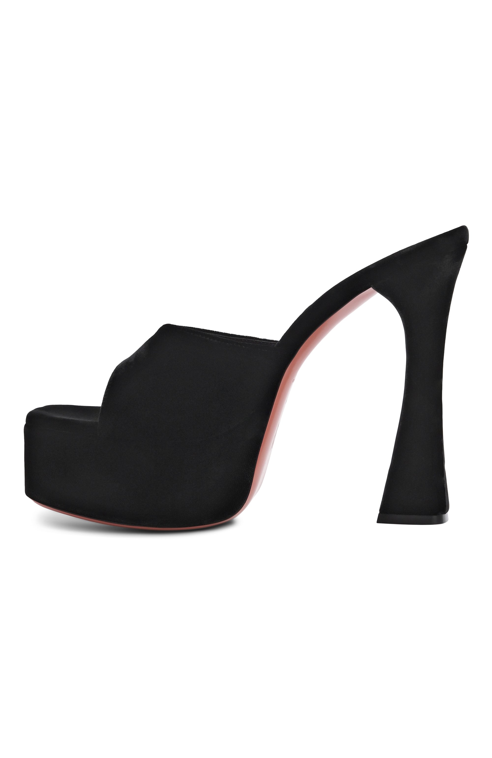 Текстильные мюли dalida plateau AMINA MUADDI, арт. DALIDA PLATEAU/VELVET, фото 4