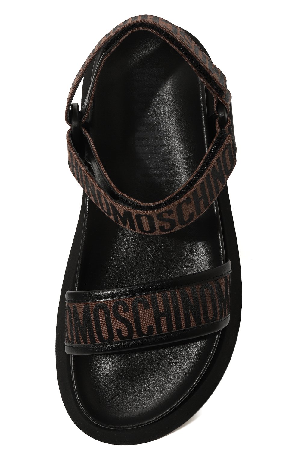Текстильные сандалии MOSCHINO, арт. MN16014G1I/101, фото 6