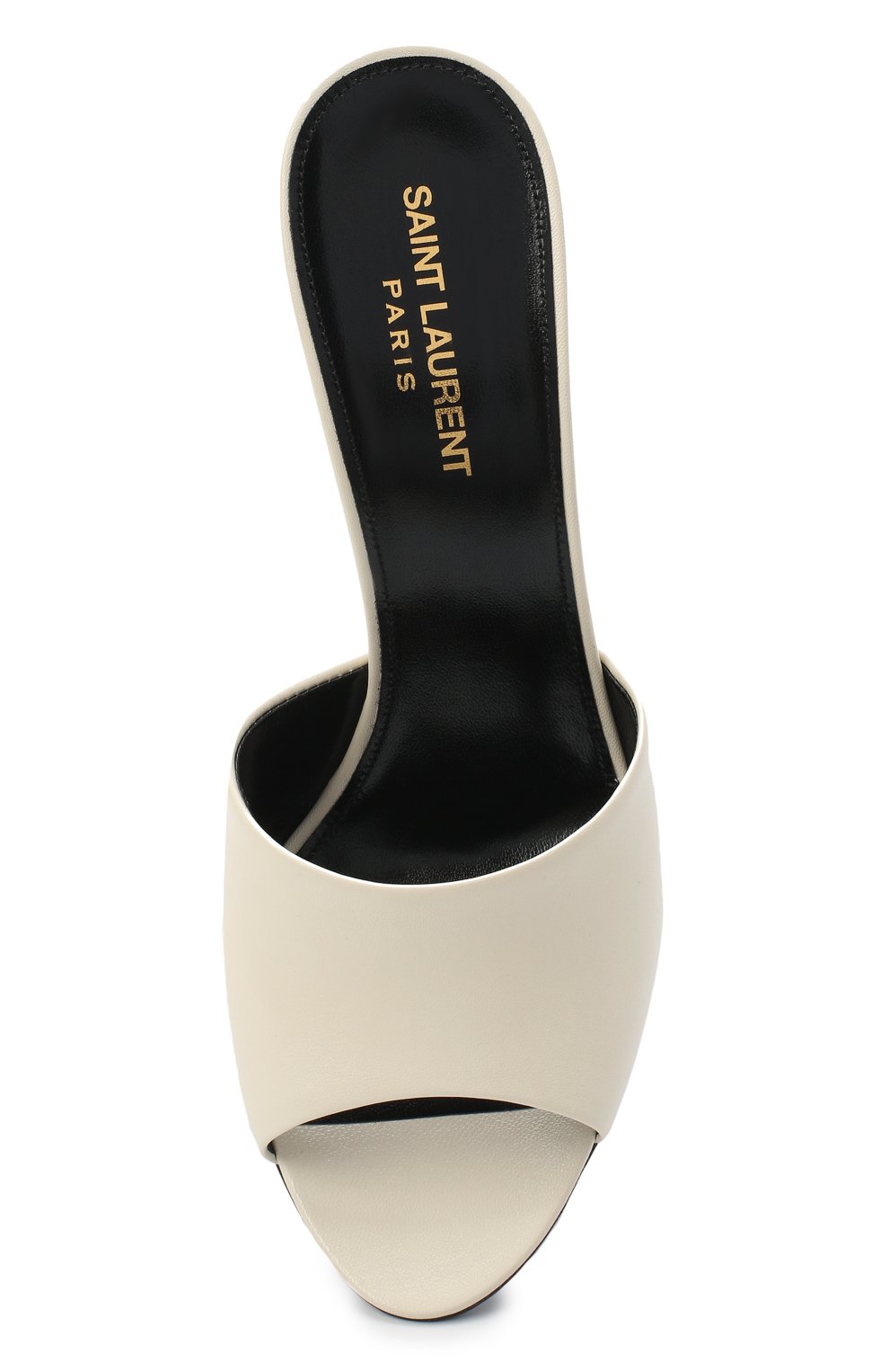 Кожаные мюли sexy SAINT LAURENT, арт. 650474/1ZJ00, фото 5