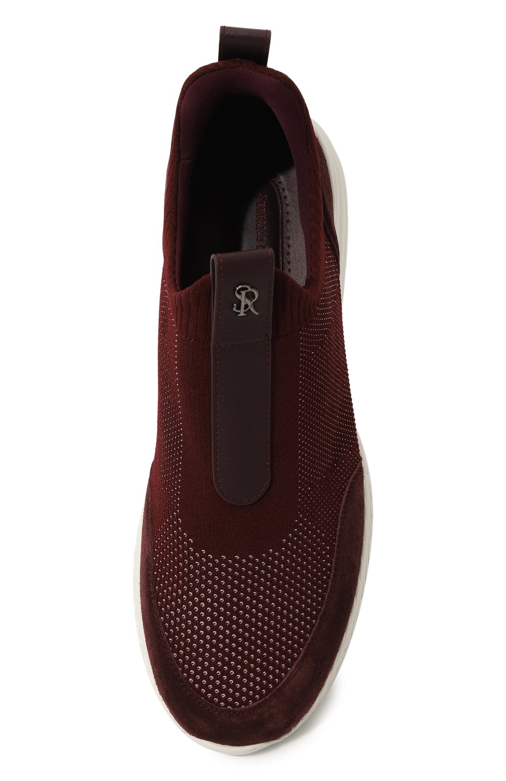 Текстильные кроссовки STEFANO RICCI бордового цвета по цене 107000 руб., арт. UV689G6434/TSSDPV, фото 6 Текстильные кроссовки STEFANO RICCI, арт. UV689G6434/TSSDPV, фото 6