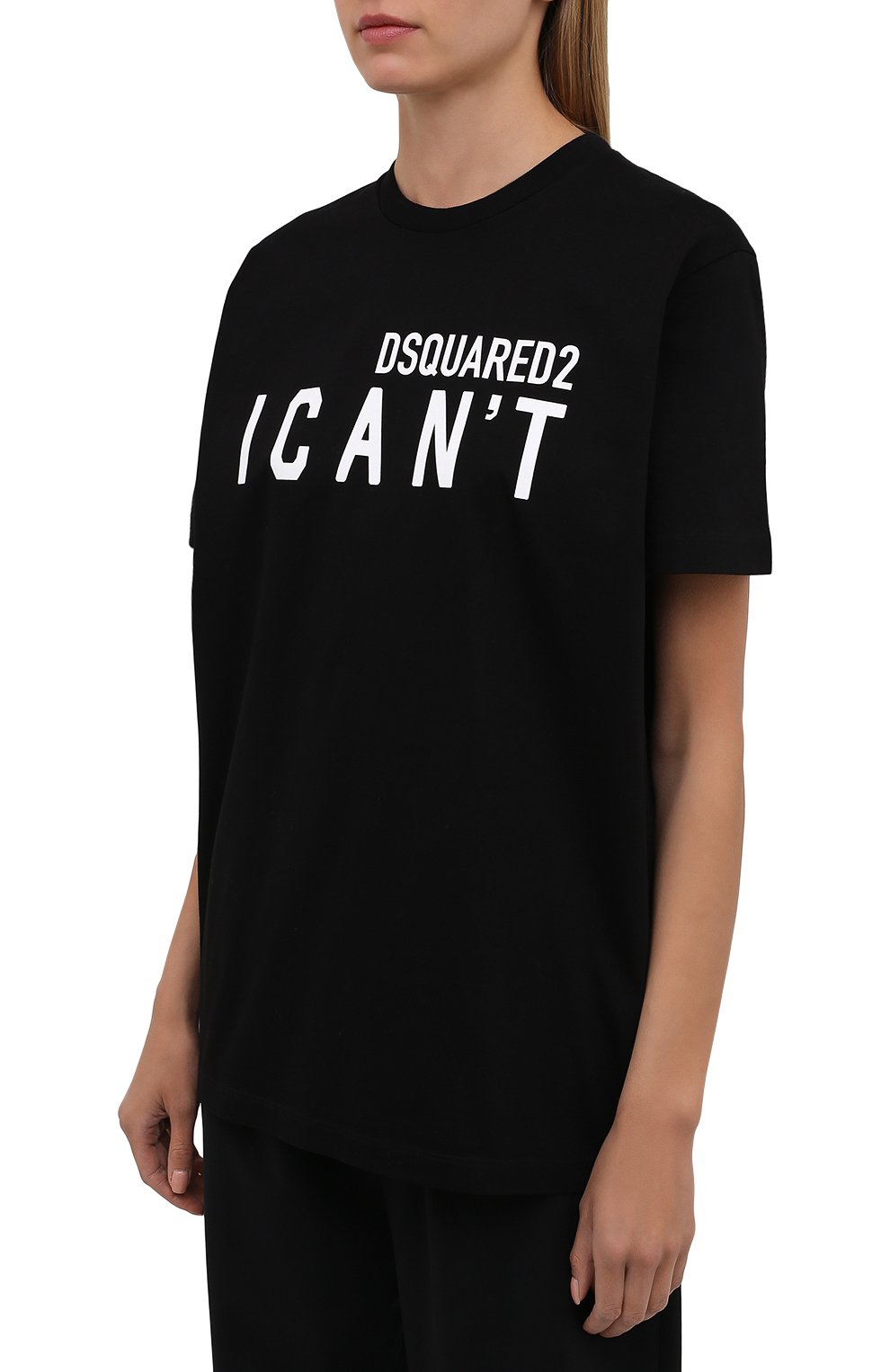 Хлопковая футболка DSQUARED2, арт. S75GD0213/S23009, фото 3