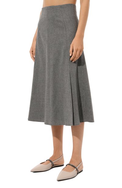 Юбка из шерсти и кашемира AGNONA, арт. TG0807E/UW035E, фото 3