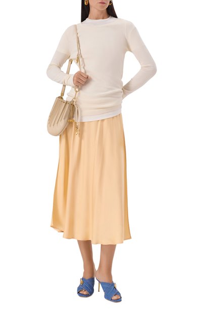 Текстильные мюли safety pin 75 BALMAIN, арт. EN1UR079/TDMS, фото 2