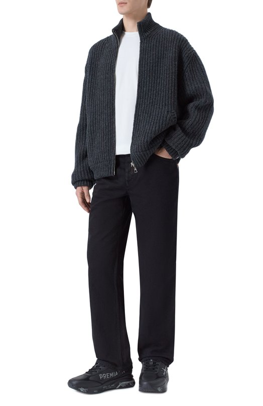 Комбинированные кроссовки Moerun Premiata M0ERUN/VAR 7919M Чёрный  M0ERUN/VAR 7919M Фото 2