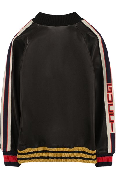 Кожаный бомбер GUCCI, арт. 502054/XG587, фото 2