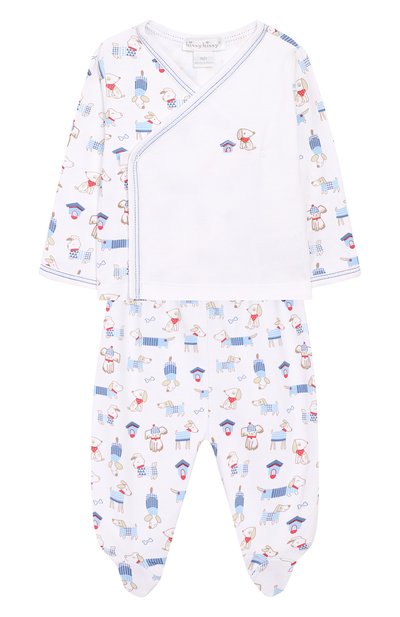 Комплект из хлопковой распашонки и ползунков KISSY KISSY, арт. KBZ00901N, фото 1