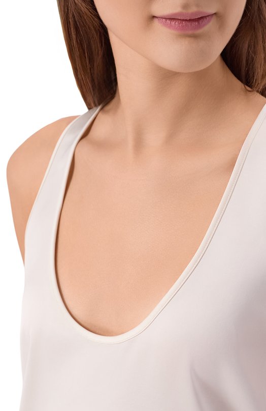 Атласный топ The Andamane T190921A/TNP229 Белый  T190921A/TNP229 Фото 5