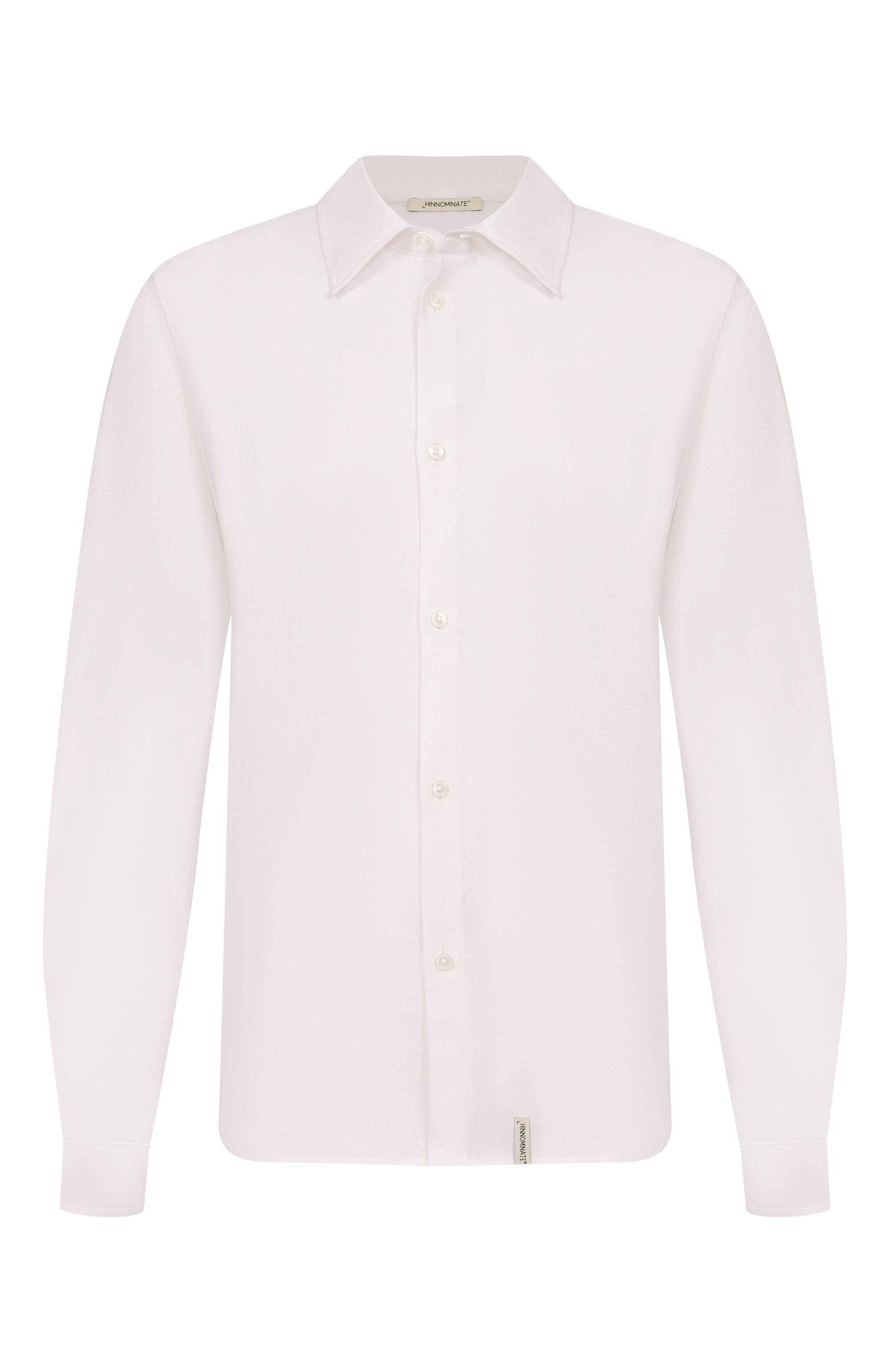 Рубашка изо льна и вискозы HINNOMINATE, арт. HMABM01549, фото 1