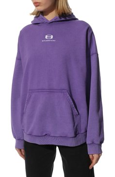 Хлопковое худи BALENCIAGA, арт. 675003/TLVG1, фото 1
