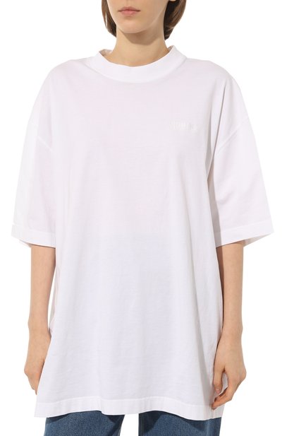 Хлопковая футболка VETEMENTS, арт. UE63TR140W, фото 3