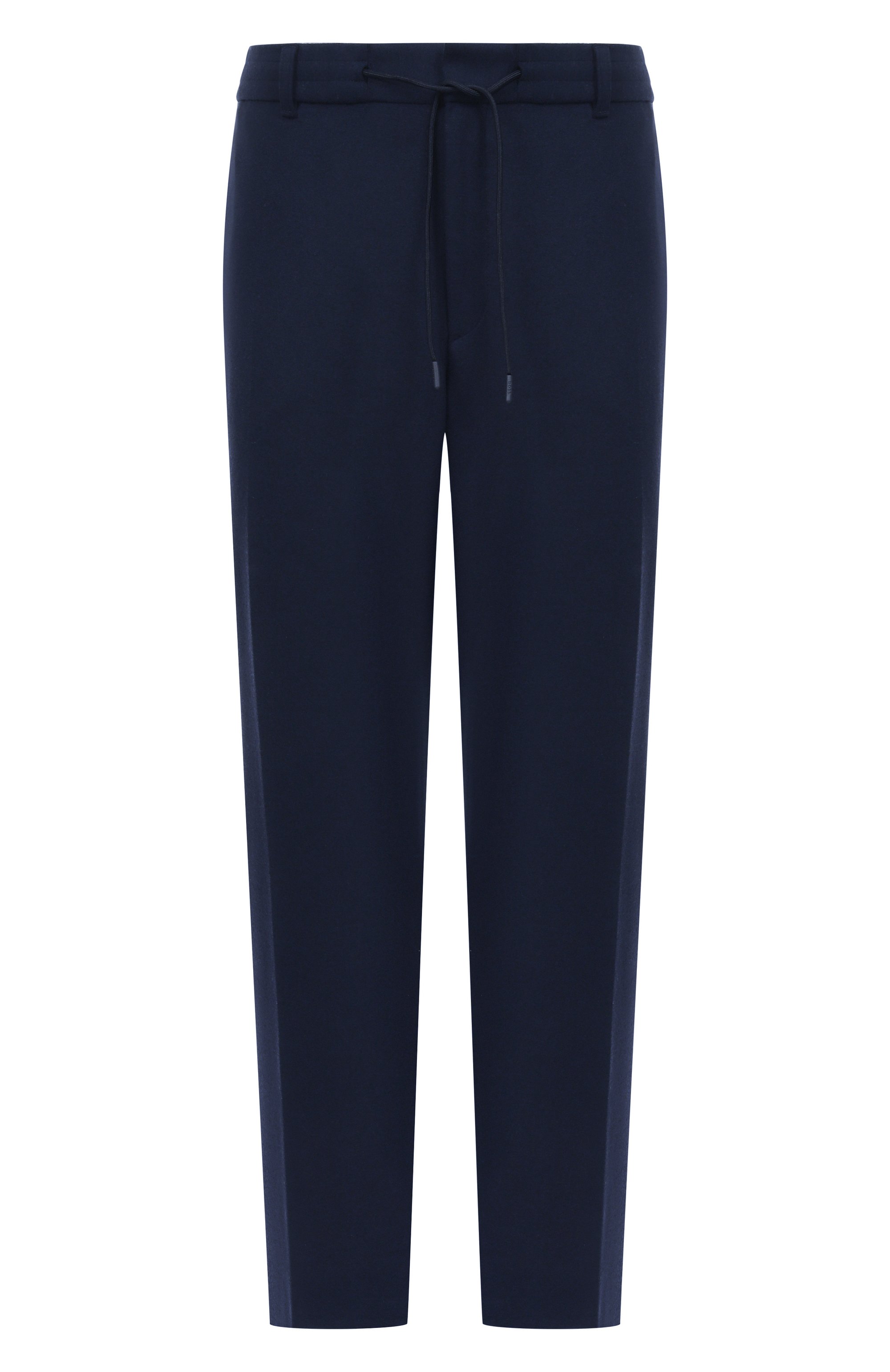 Брюки BOSS темно-синего цвета по цене 29950 руб., арт. 50551542, фото 1 Брюки BOSS, арт. 50551542, фото 1