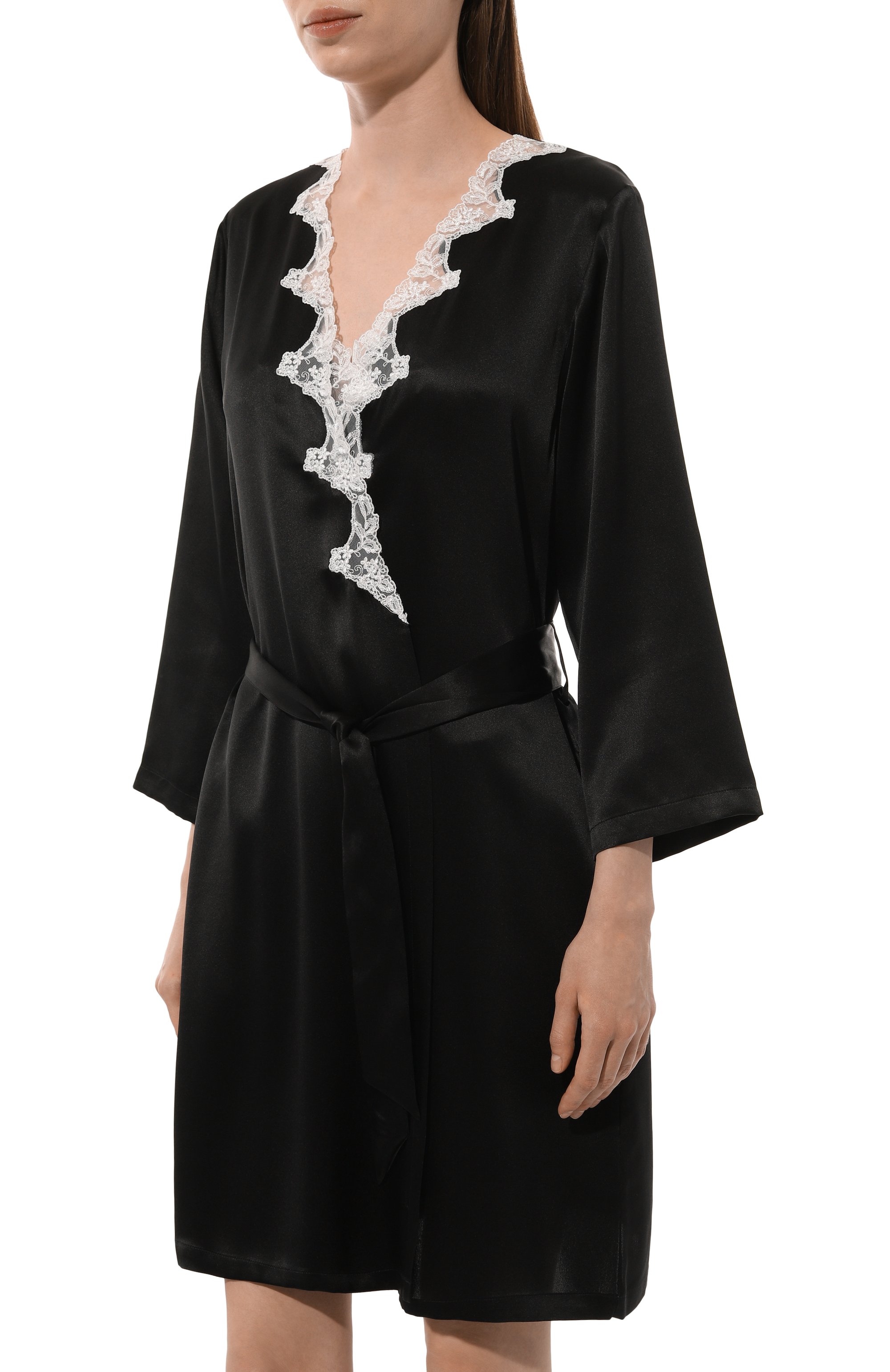 Шелковый халат EVA B.BITZER, арт. 29314463, фото 3