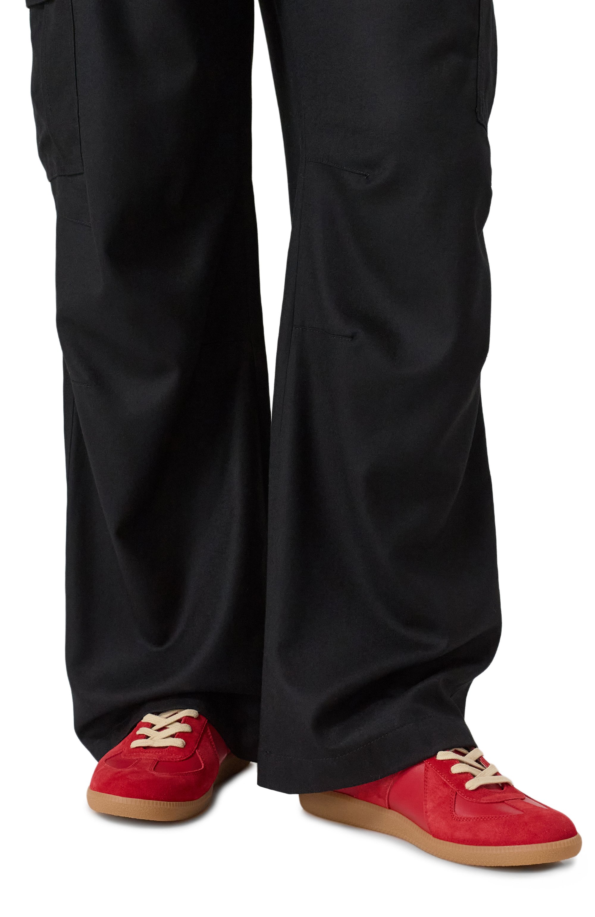 Кожаные кеды replica MAISON MARGIELA красного цвета по цене 77900 руб., арт. S57WS0236/P1895, фото 3 Кожаные кеды replica MAISON MARGIELA, арт. S57WS0236/P1895, фото 3