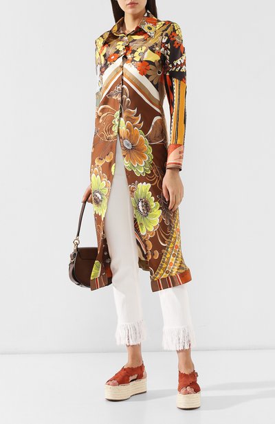 Шелковая блузка CHLOÉ, арт. CHC19UHT12331, фото 2