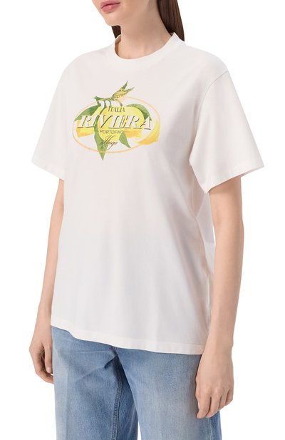 Хлопковая футболка HUGO, арт. 50561264, фото 3