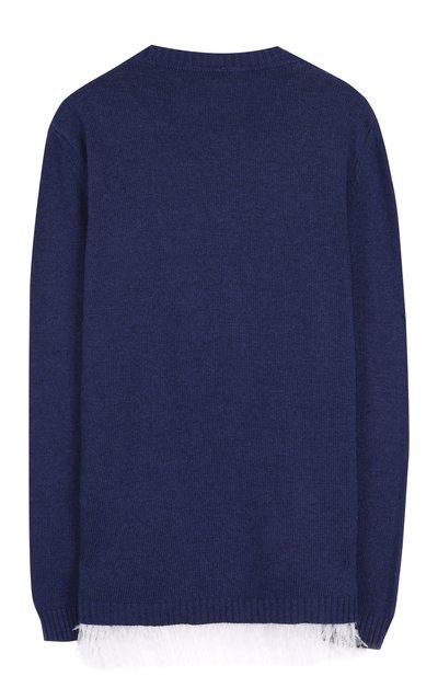 Свитер с отделкой перьями страуса N21, арт. 27 X/K827/V230/34-44, фото 2