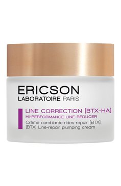 Разглаживающий крем против морщин line correction line-repair plumping cream (50ml) ERICSON LABORATOIRE бесцветного цвета, арт. 3700358301855 | Фото 1 (Региональные ограничения белый список (Axapta Mercury): Не проставлено; Косметика кросс-кт: Антивозрастной уход; Нос: Не проставлено; Тип продукта: Кремы; Назначение: Для лица)