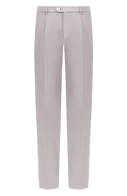 Хлопковые брюки Brunello Cucinelli M252DE1450 Бежевый M252DE1450