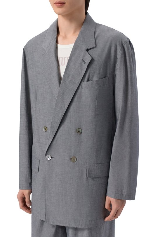 Хлопковый пиджак Magliano MGSS26JA02012 Серый  MGSS26JA02012 Фото 3