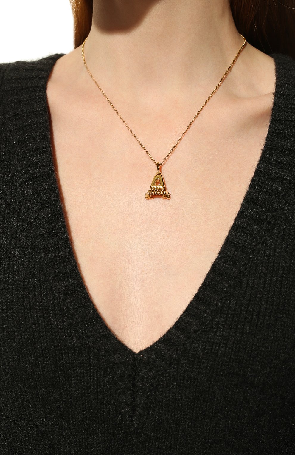 Подвеска на цепочке alphabet a CHLOÉ, арт. CHC20SF02ACB7, фото 2