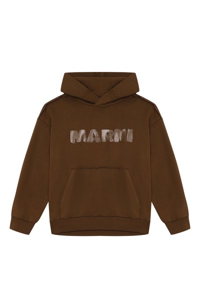 Хлопковое худи MARNI, арт. M01886/M00YA