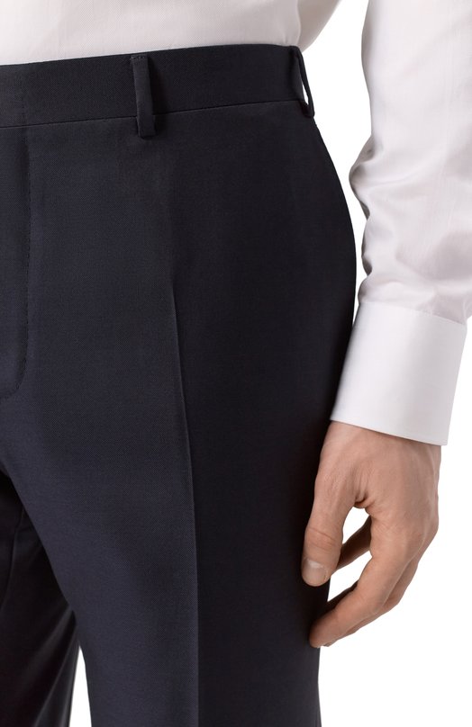Шерстяные брюки Canali 71019/AS10315 Синий  71019/AS10315 Фото 5