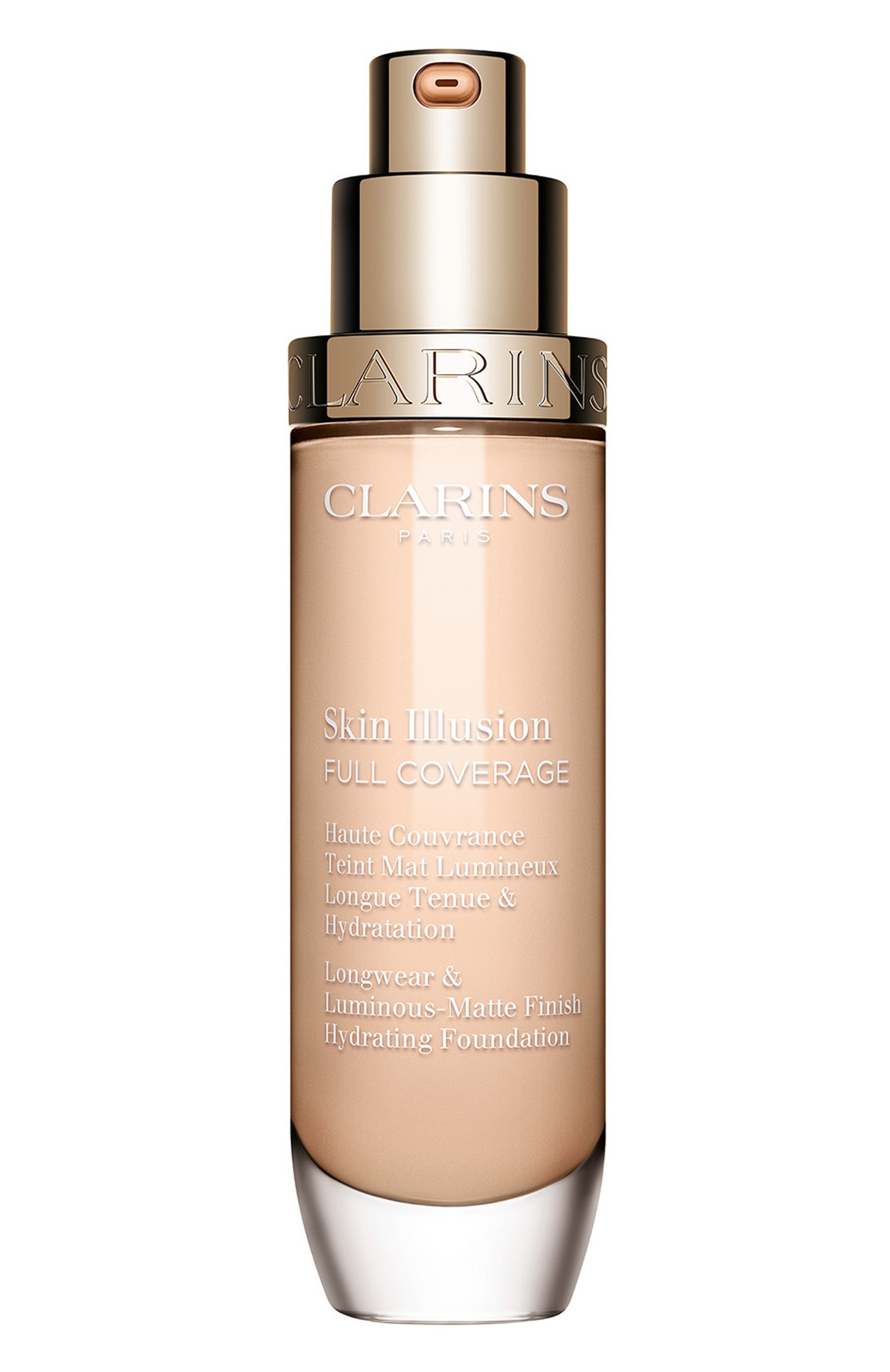 Тональный крем с матовым эффектом skin illusion full coverage, оттенок 100.3n (30ml) CLARINS, арт. 80106978, фото 4