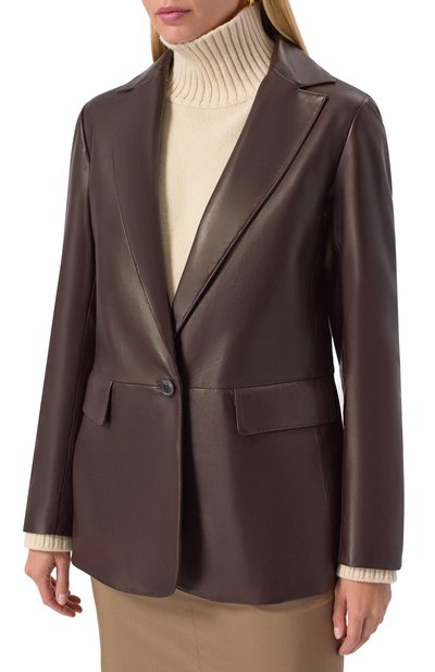 Кожаный жакет MVST, арт. M25.1PW.L011/SIGMA, фото 3