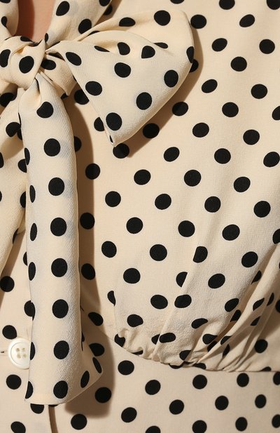 Шелковый топ MIU MIU, арт. MT1733-10MB-F0A72, фото 5