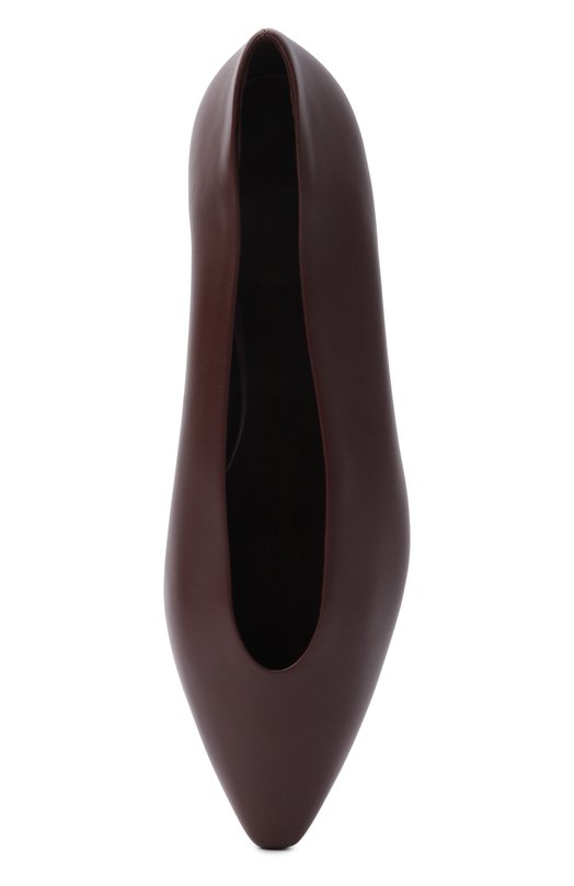 Кожаные балетки Rebecca Loro Piana FAN3737 Коричневый  FAN3737 Фото 6