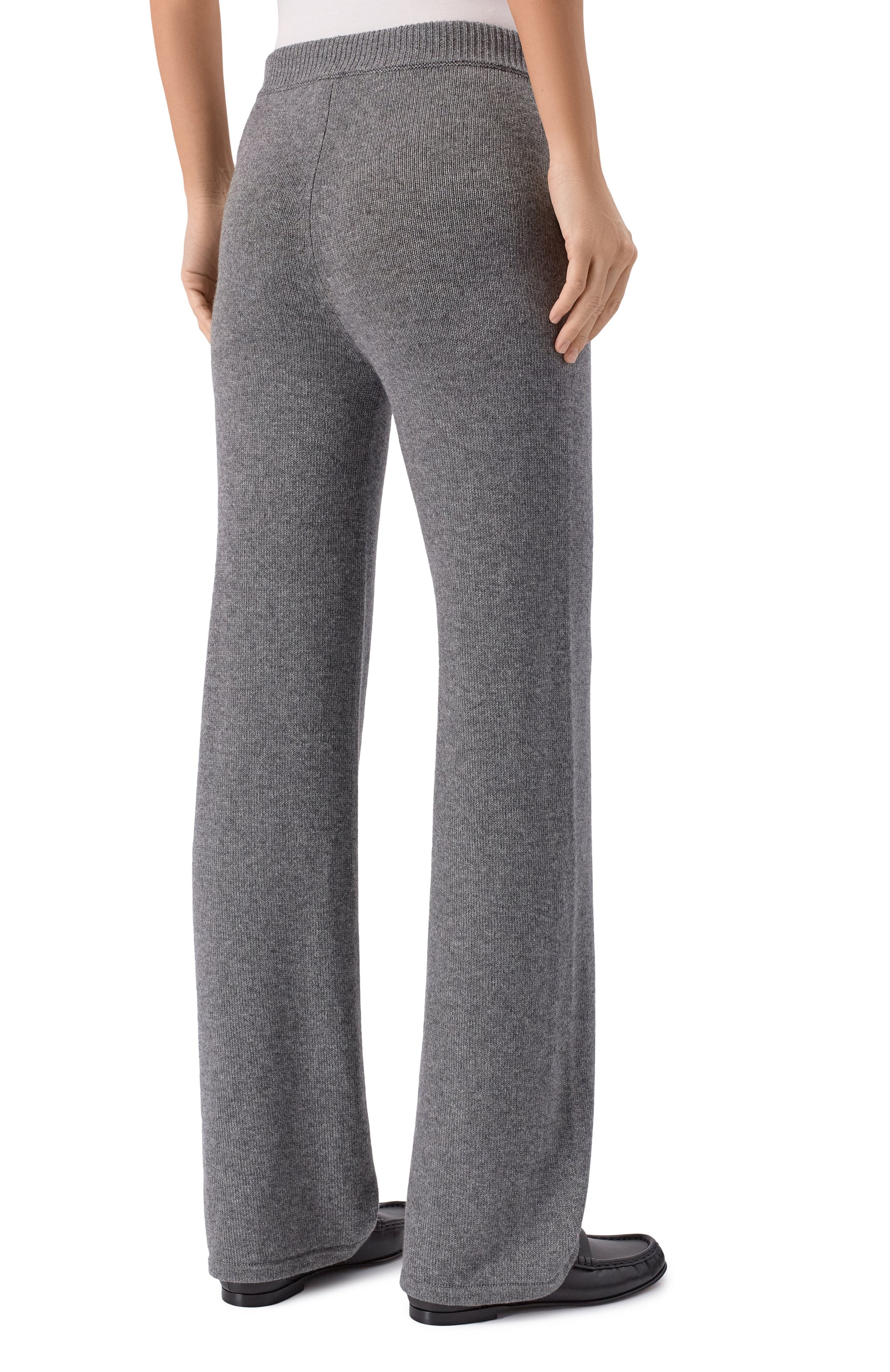 Кашемировые брюки MVST серого цвета по цене 162000 руб., арт. M25.1MW.K411, фото 4 Кашемировые брюки MVST, арт. M25.1MW.K411, фото 4