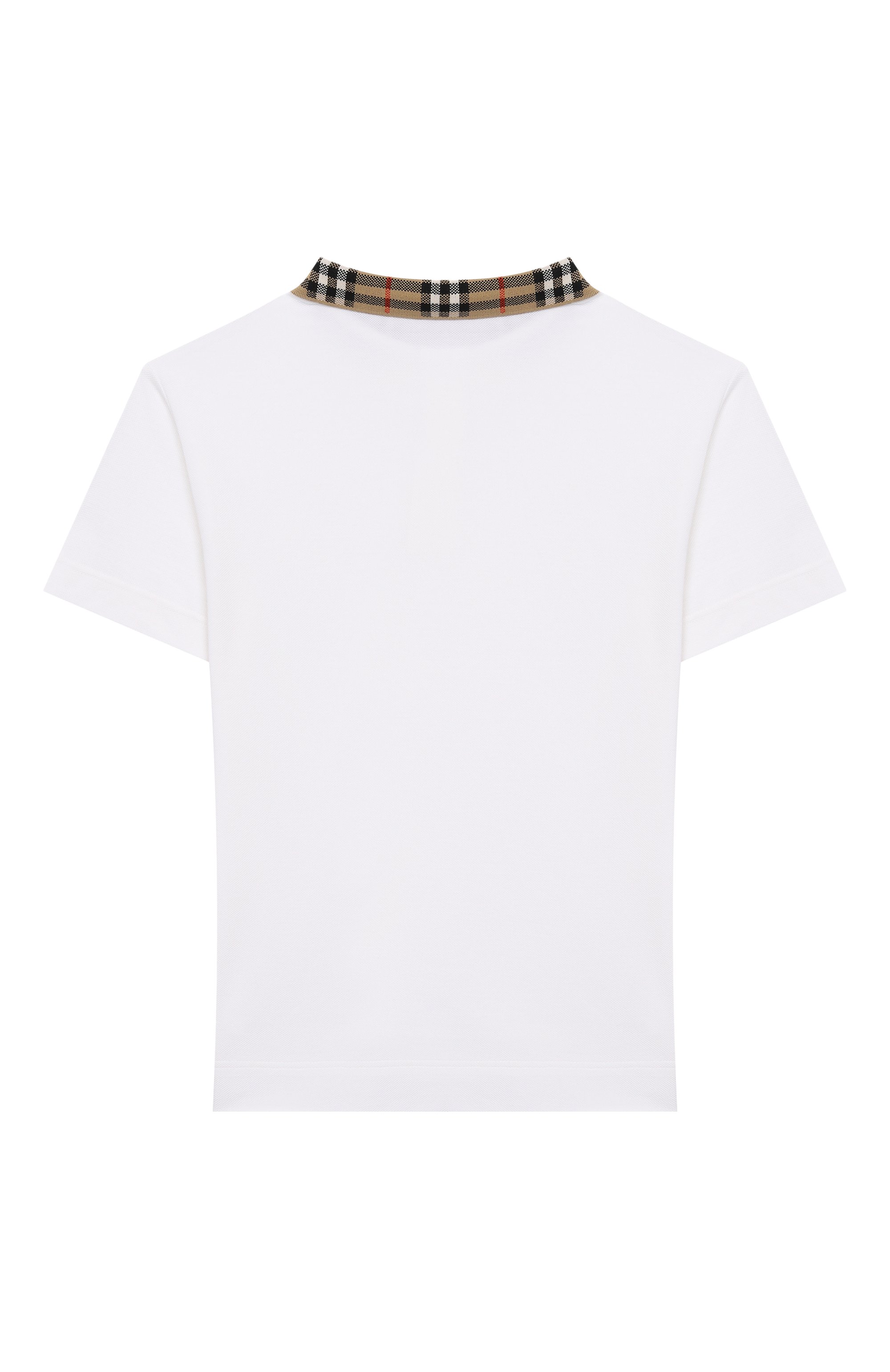 Хлопковое поло BURBERRY, арт. 8105571, фото 2