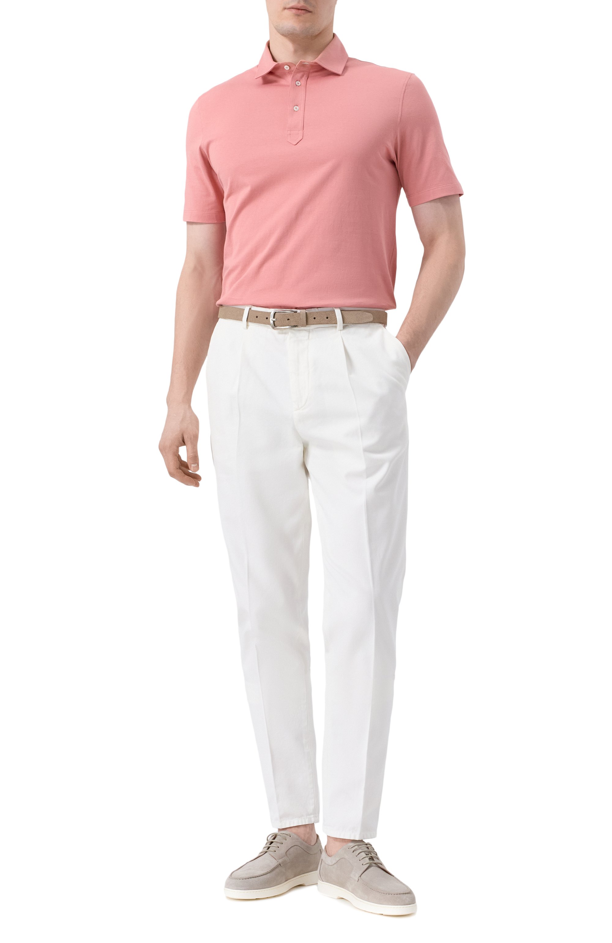 Хлопковые брюки BRUNELLO CUCINELLI, арт. M252DE1450, фото 2