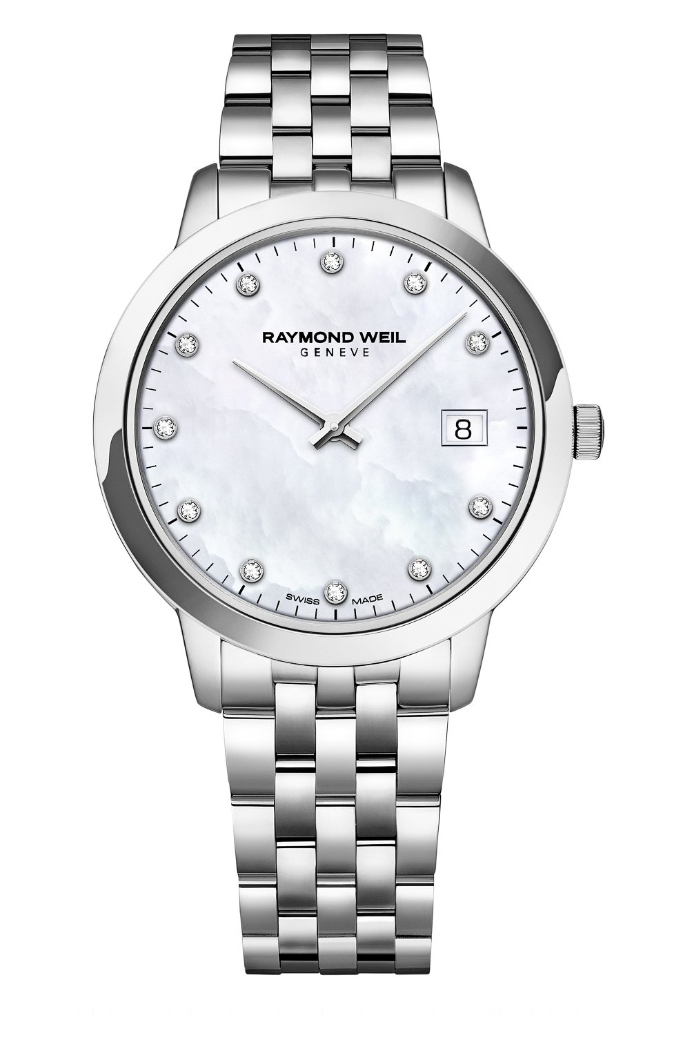 Часы toccata ladies classic RAYMOND WEIL бесцветного цвета по цене 120300 руб., арт. 5385-ST-97081, фото 1 Часы toccata ladies classic RAYMOND WEIL, арт. 5385-ST-97081, фото 1