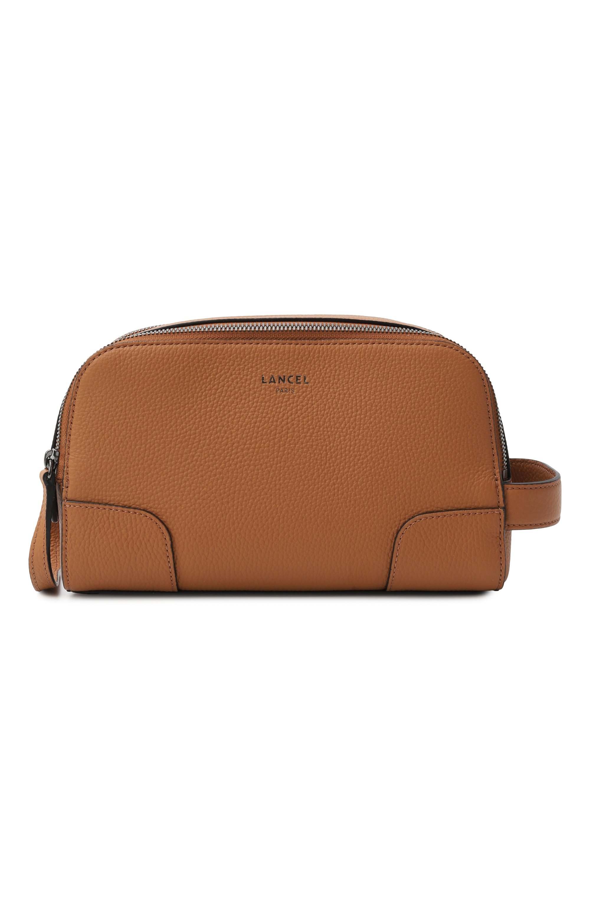 Несессер LANCEL светло-коричневого цвета по цене 28350 руб., арт. A13431, фото 1 Несессер LANCEL, арт. A13431, фото 1