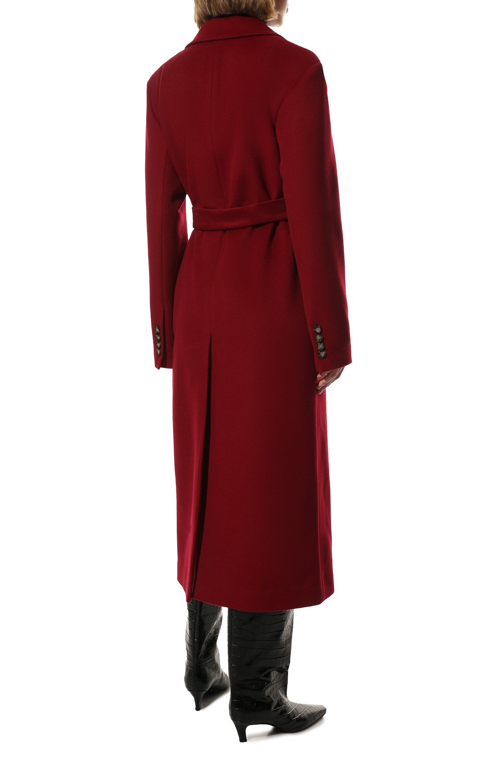 Пальто из шерсти и вискозы LESYANEBO, арт. FW21/H-405/OLZ, фото 4