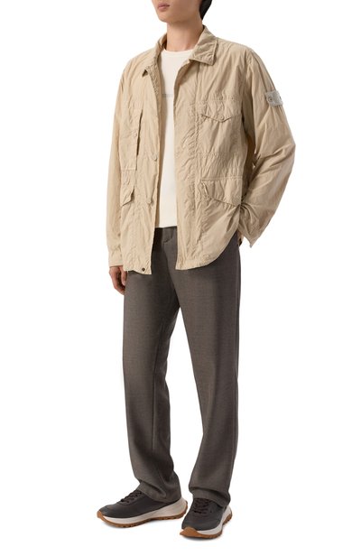 Куртка STONE ISLAND бежевого цвета по цене 132500 руб., арт. K1S154100033/S00F6, фото 2 Куртка STONE ISLAND, арт. K1S154100033/S00F6, фото 2