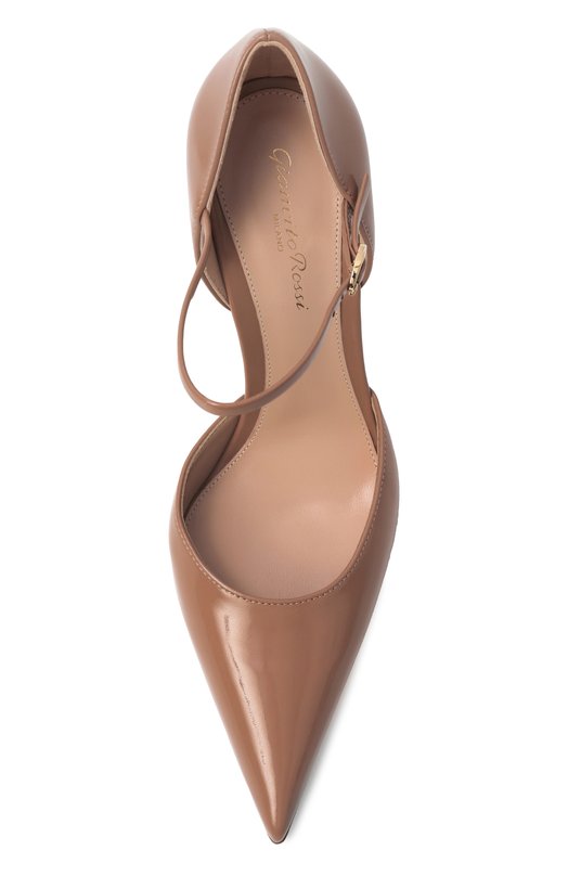 Кожаные туфли Sofia D'Orsay Gianvito Rossi G41019.95RIC.NUIPRAL Бежевый  G41019.95RIC.NUIPRAL Фото 6