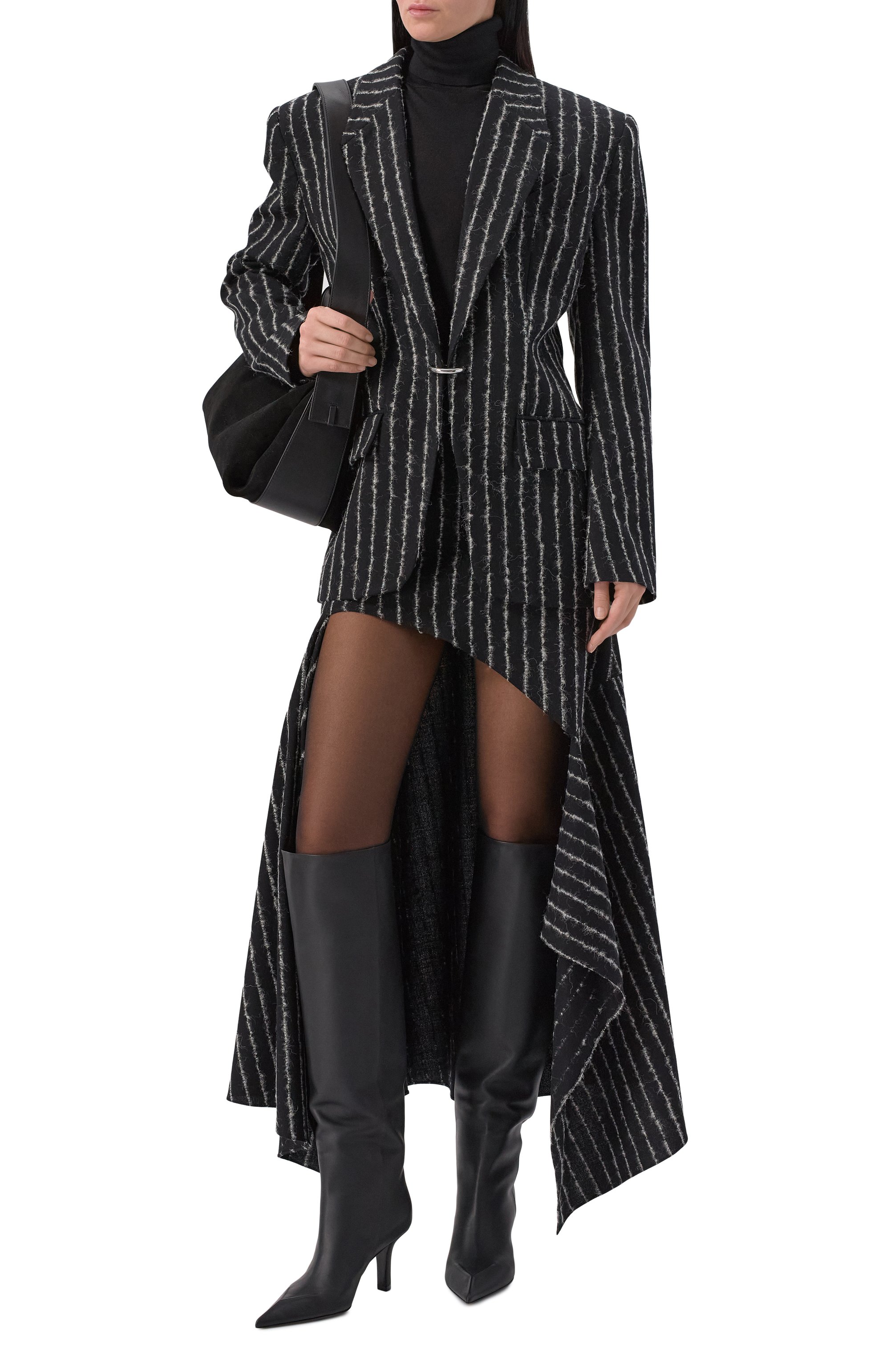 Кожаные сапоги christine slouch 80 AMINA MUADDI, арт. CHRISTINE SL0UCH B00T 80/CALF, фото 3