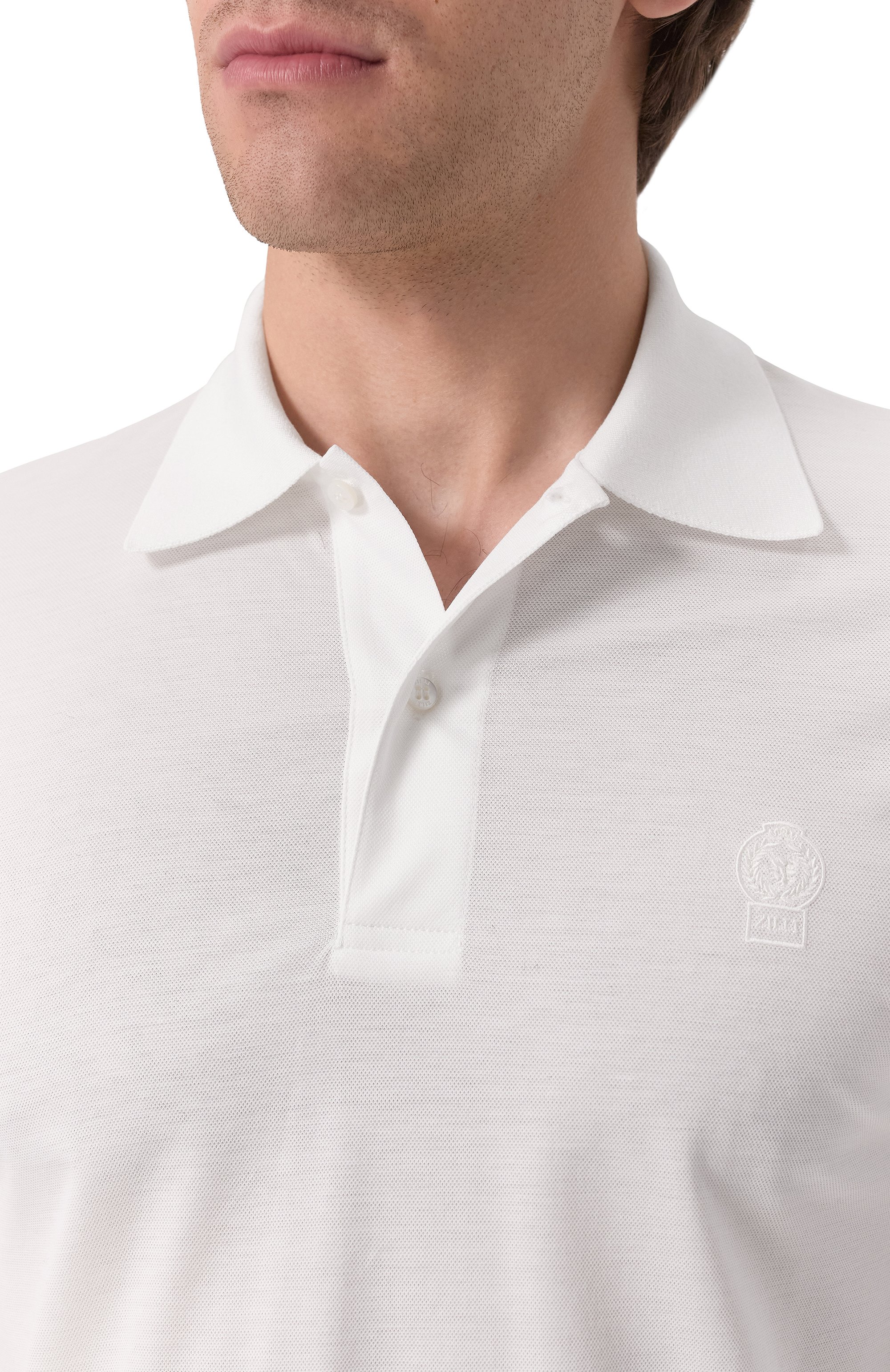 Хлопковое поло ZILLI, арт. KBP005M0100VZCR00, фото 5