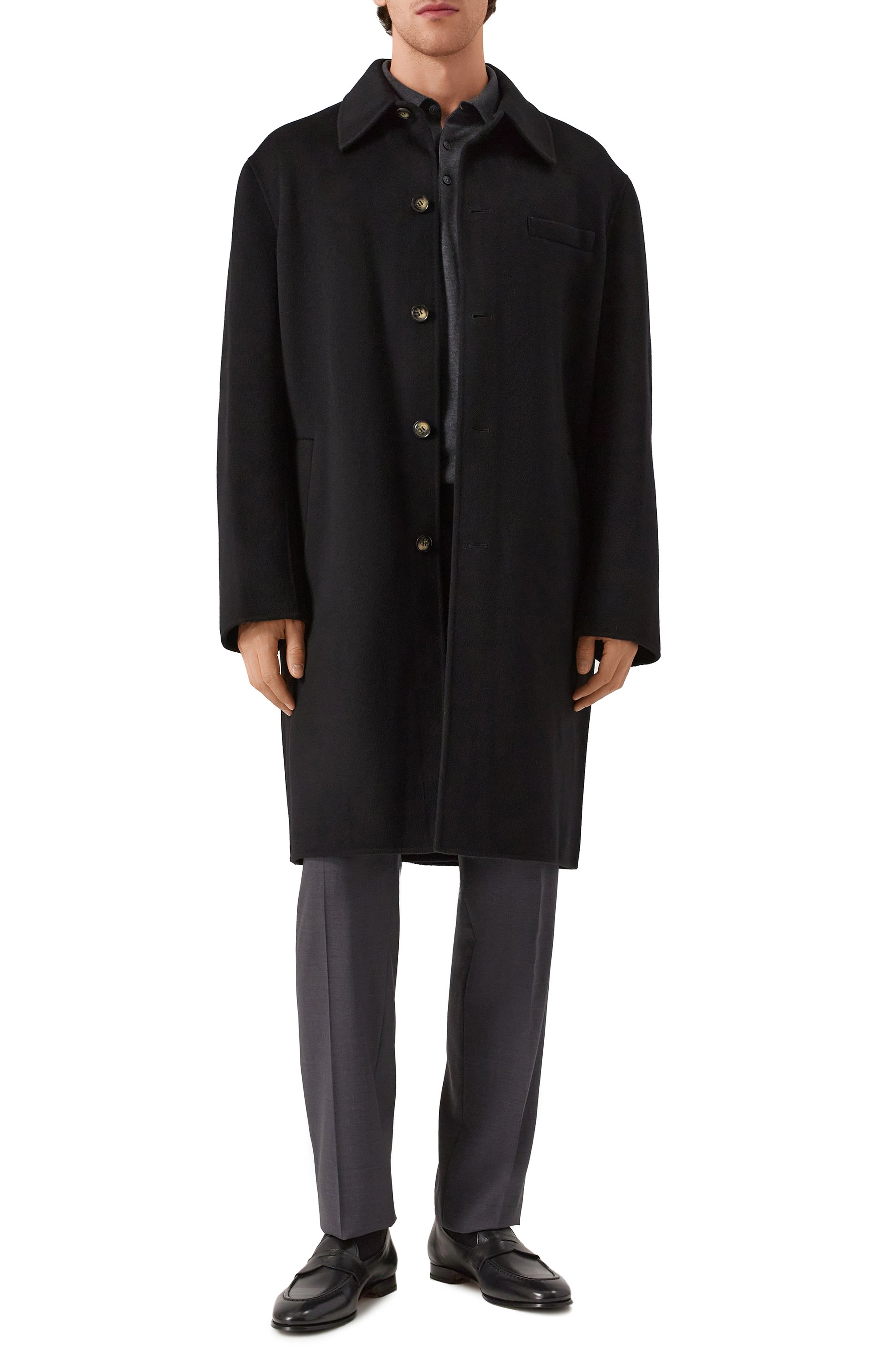 Кожаные пенни-лоферы KITON, арт. USSA084N0114310, фото 2