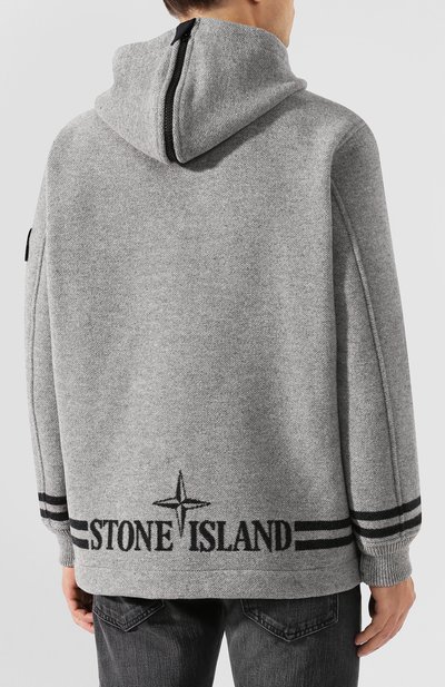 Шерстяной анорак STONE ISLAND, арт. 711543752, фото 4