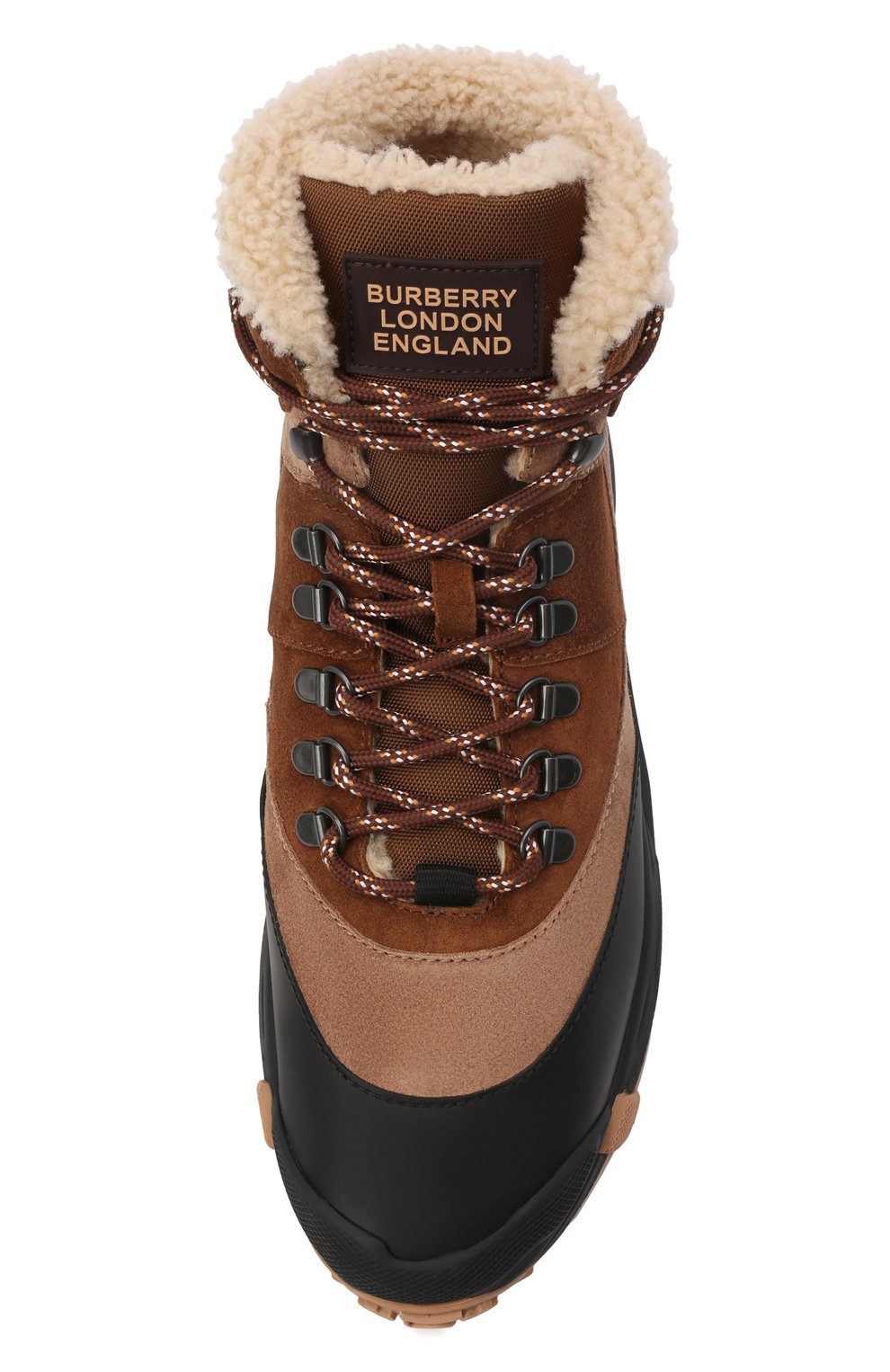 Комбинированные ботинки BURBERRY, арт. 8043653, фото 6
