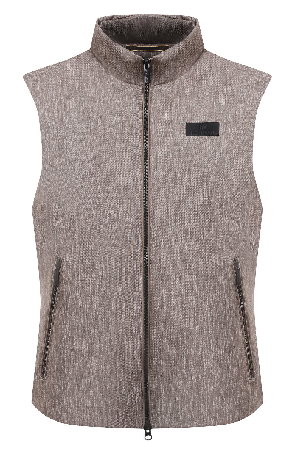 Утепленный жилет HETREGO коричневого цвета по цене 41150 руб., арт. 8N190/LE0N, фото 1 Утепленный жилет HETREGO, арт. 8N190/LE0N, фото 1