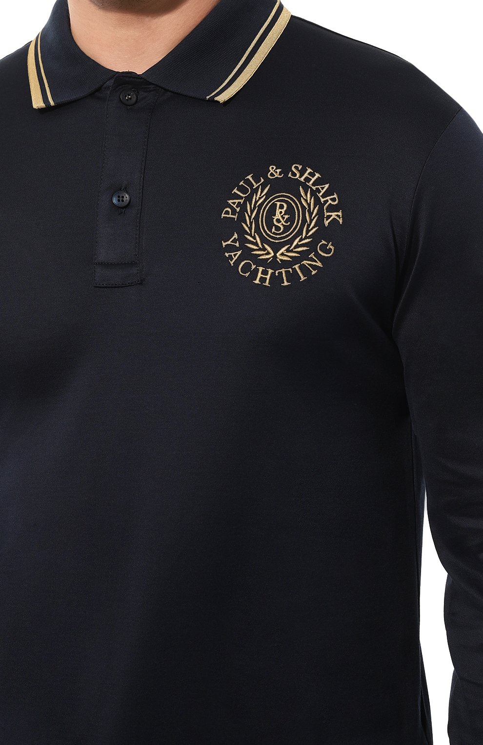 Хлопковое поло PAUL&SHARK, арт. 13311769, фото 5