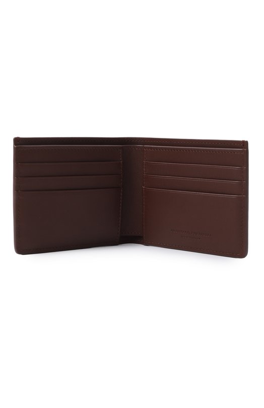 Кожаное портмоне Brunello Cucinelli MWZNBU006 Коричневый  MWZNBU006 Фото 3